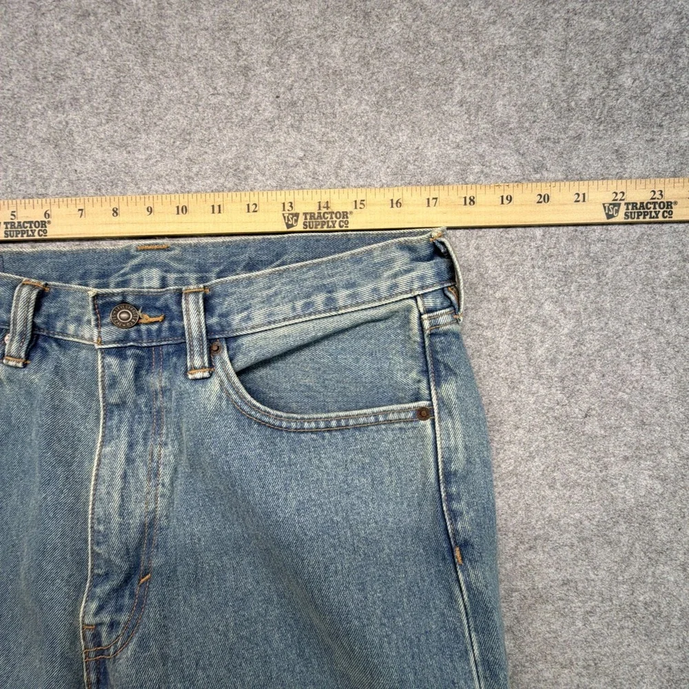 Levi'S Skate Baggy Jeans 34x32 Big E Denim Skateboarding Tough